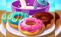Donuts Cooking Challenge Game image