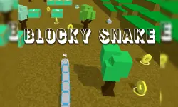 Blocky Snake image