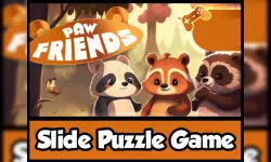 Paw Friends - Slide Puzzle Game image