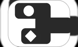 Maze Black And Withe image