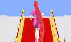 image bg Long Haired Girl