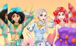 Floral Outfit For The Princess image