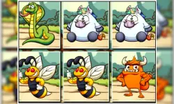 Animals Memo Match image