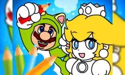 Cheerful Plumber Coloring image