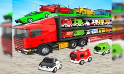Crazy Car Transport Truck Game Car Transport Trans image