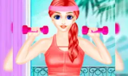 Fashion Girl Fitness Plan Game image