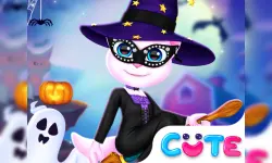 Cat Girl Halloween Preparation image