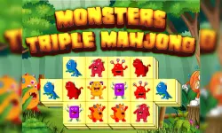 Monsters Triple Mahjong image