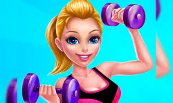 Fitness Girls Dress Up Game image