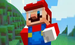 Super Mario MineCraft Runner image
