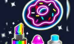 Kids Glow Paint Game image