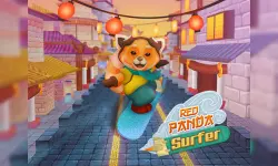 Red Panda Surfer image
