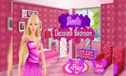 Barbie decorate bedroom image
