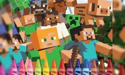 4GameGround - Minecraft Coloring image