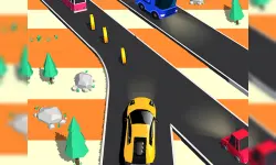 Traffic Car Run 2D : Car games image