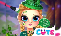 Little Lily St.Patricks Day Photo Shoot image