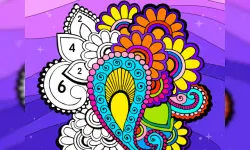 Color Fan Color By Number image