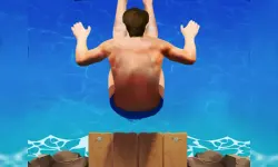 Cliff Diving 3D image
