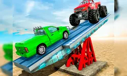 SeeSaw Ramp Car Balance Driving Challenge image