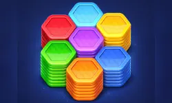 Hexa Color Stack Game image