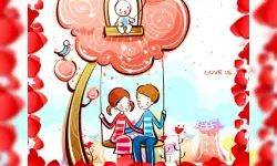 Loving Couple Jigsaw image