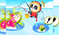 Baby Happy Fishing image
