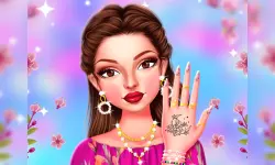Celebrity Spring Manicure Design image
