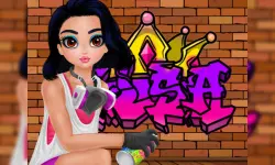 Princess Cool Graffiti image