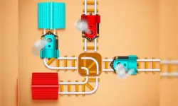 Rail Maze Puzzle image