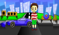 Find The Blue Car Key image