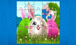 Funny Easter Eggs Jigsaw image