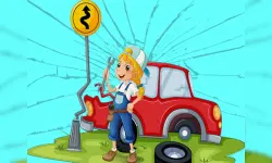 Broken Cars Jigsaw image