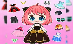 image bg Chibi Doll Dress Up Diy