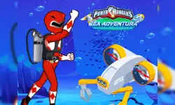 Save Power Rangers From Ocean Zombies - Pin Pull image