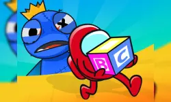 Hide And Seek Blue Monster image