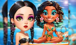 Wave Chic Ocean Fashion Frenzy image
