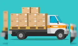 Food And Delivery Trucks Jigsaw image