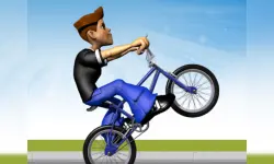 Wheelie Bike - BMX stunts wheelie bike riding image