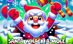 Santa Whack a Mole image