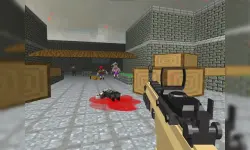 Pixel Apocalypse Shooting Zombie blocky combat image