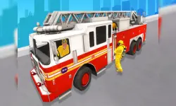 City Rescue Fire Truck Games image