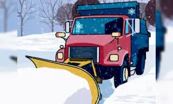 Hidden Snowflakes in Plow Trucks image
