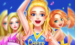Cheerleader Magazine Dress Up image