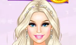 Barbie make up time image