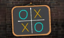 Tic Tac Toe Blackboard image