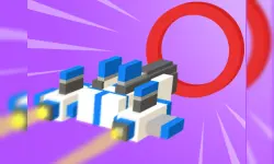 Hovercraft Flying 3D image