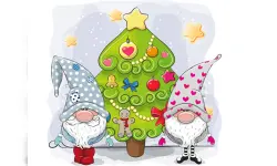 Cute Gnomes Hidden Stars image