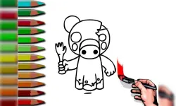BTS Noob Coloring Book image