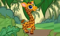 Giraffe Jigsaw image