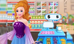 Supermarket Shopping Girls Game image